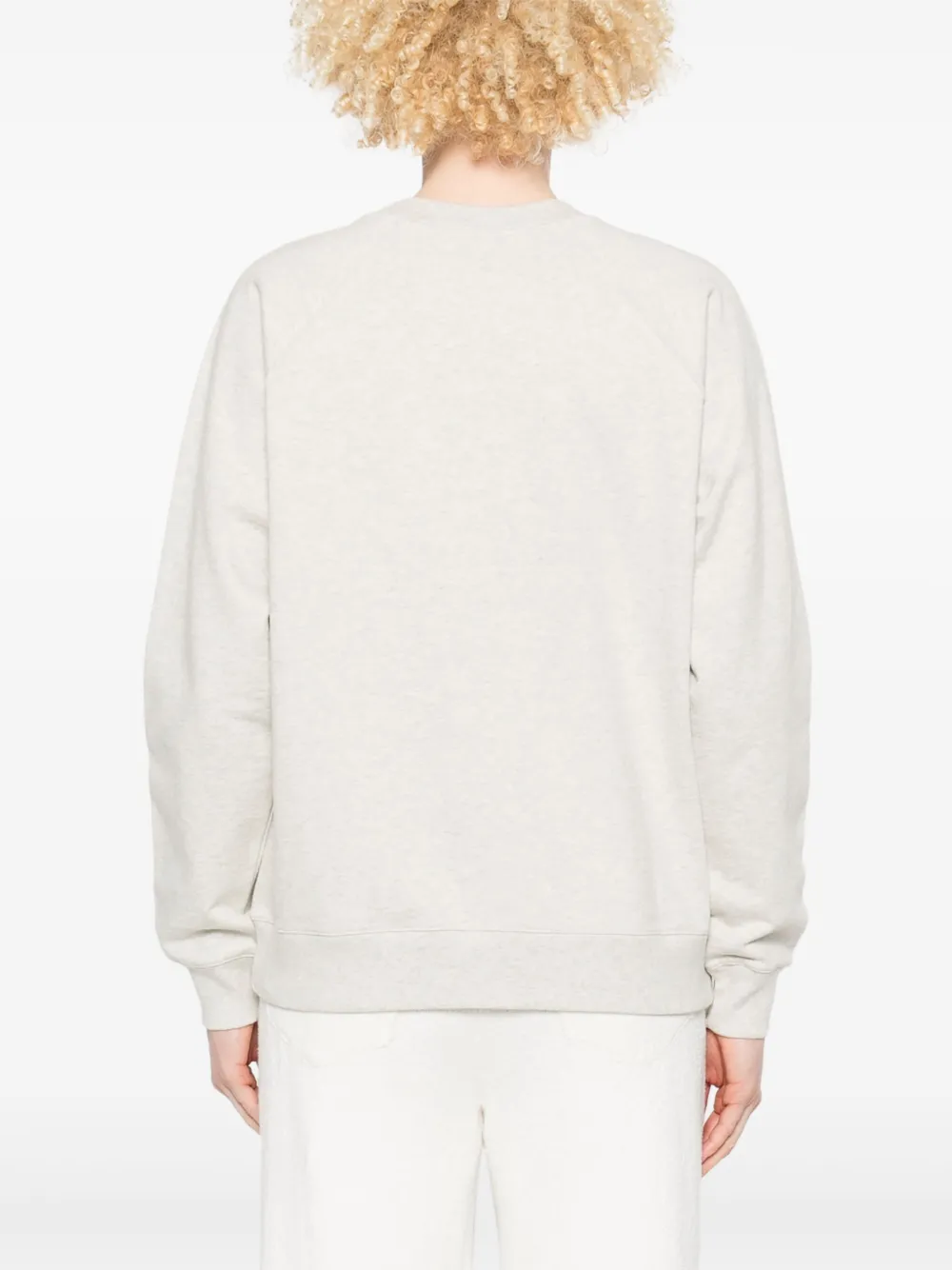 Barrie Sweater met B-logo Beige