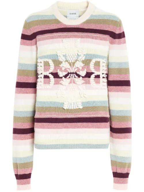 Pull en cachemire à logo 3D - Barrie - Modalova