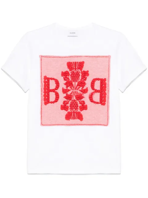 Barrie playera con aplique del logo