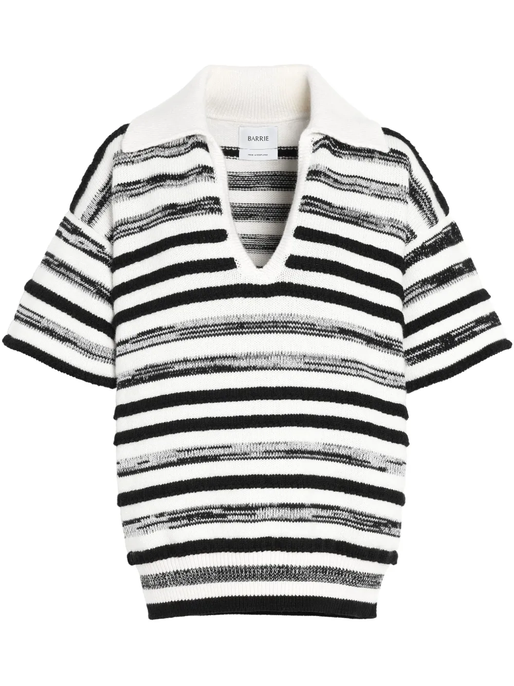 striped polo top