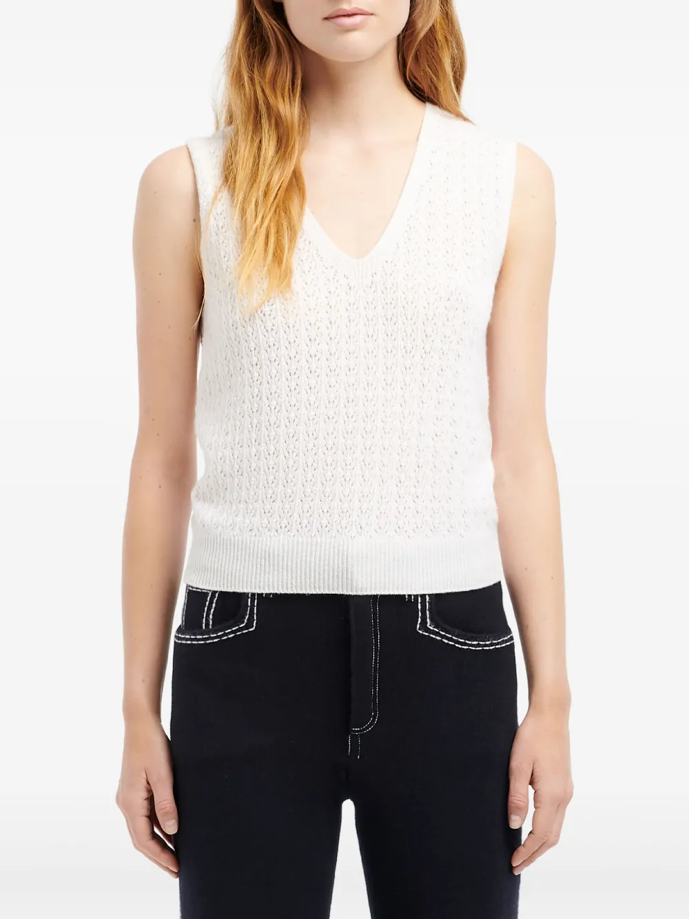 Barrie Kasjmier top Wit
