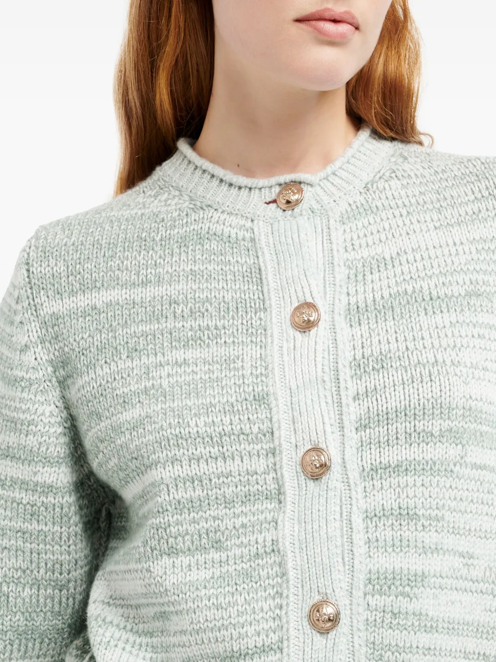 Chunky-Knit Cashmere Cardigan