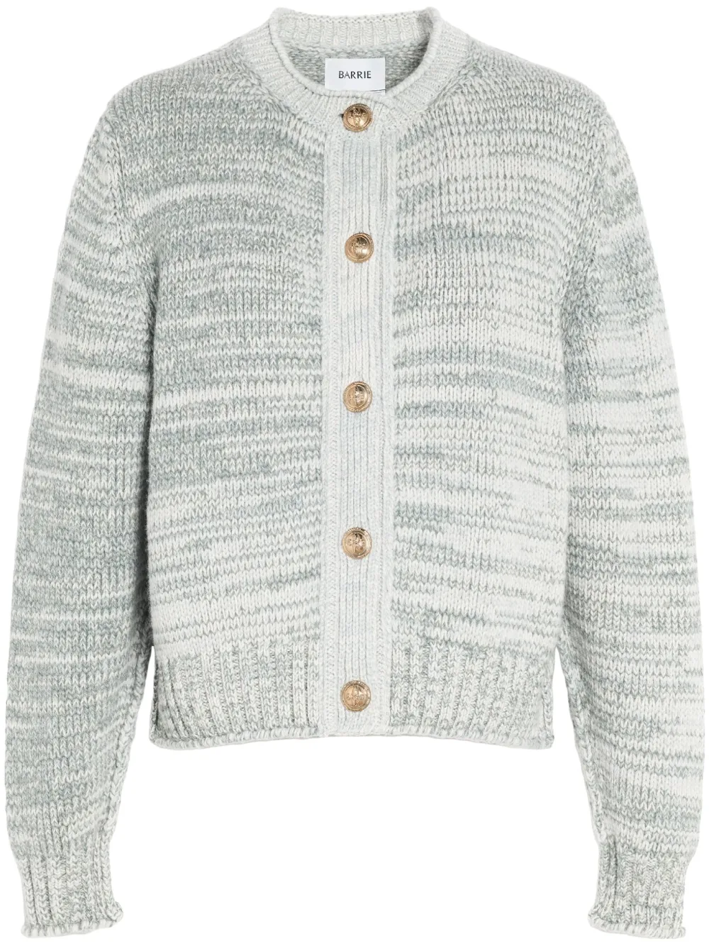 chunky-knit cashmere cardigan