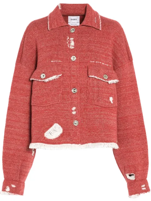 Barrie fringed denim jacket