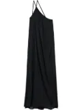Closed gathered dress - Black