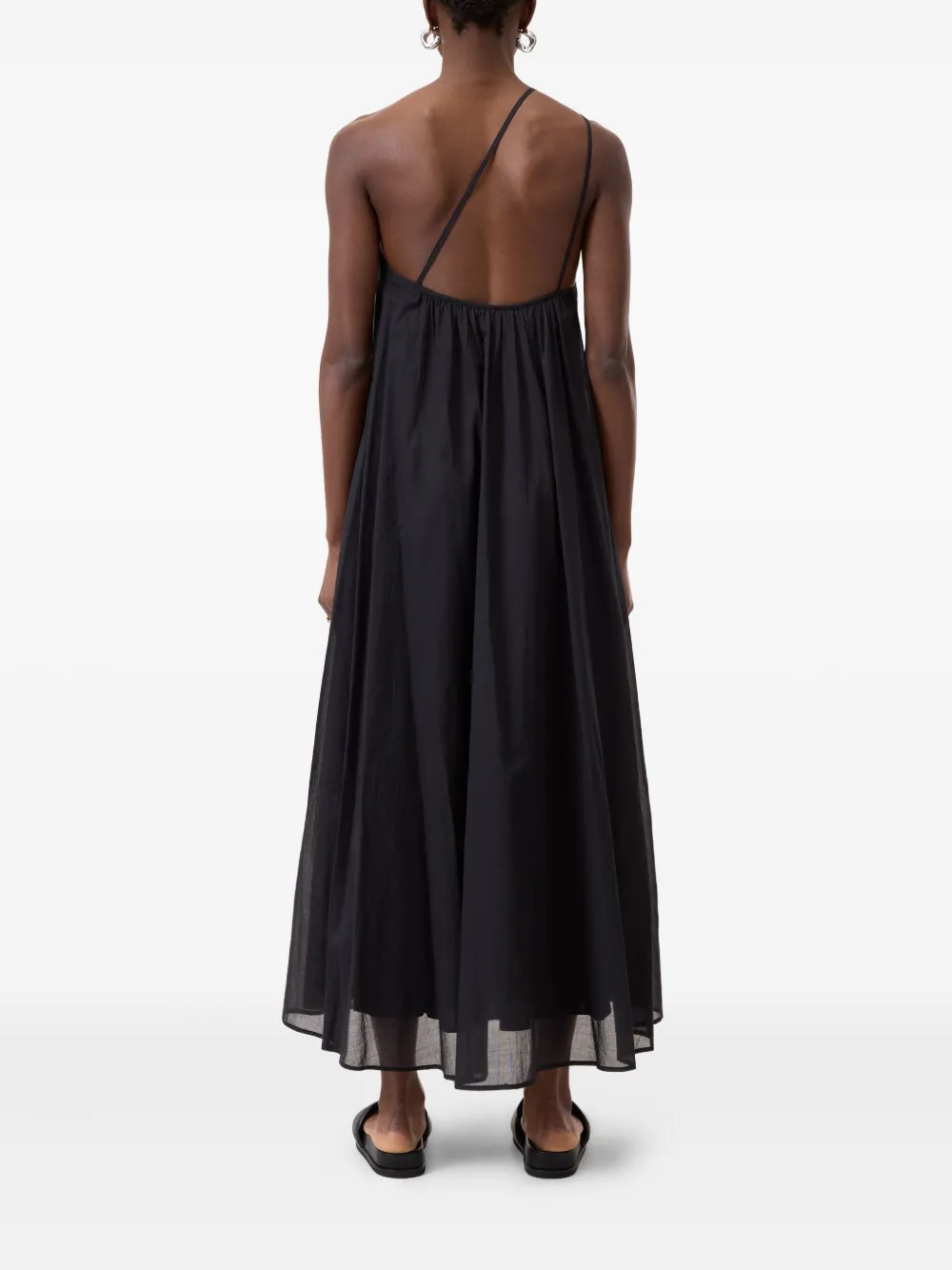 CLOSED GATHERED DRESS