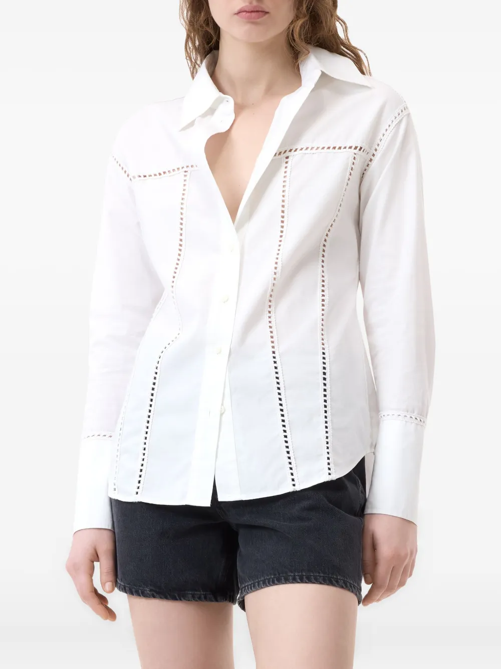 CLOSED COTTON-BLEND SHIRT 