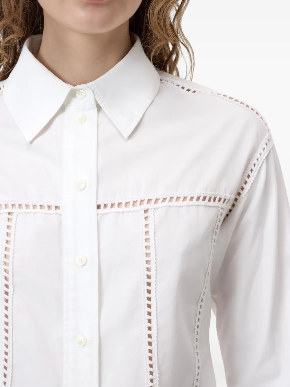 CLOSED COTTON-BLEND SHIRT 