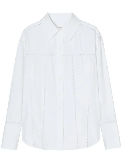 Closed cotton-blend shirt