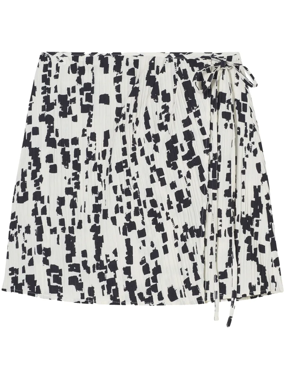 Closed wrap midi skirt | White | Image 1