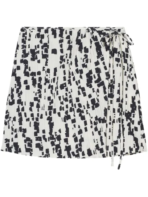 Closed falda midi con diseño cruzado