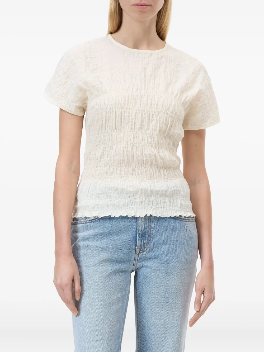 Shop Closed Smocked T-shirt