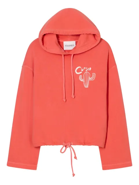 Closed logo-embroidered hoodie 