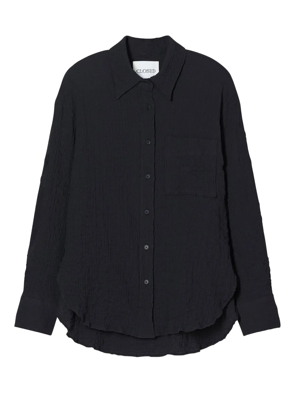 Closed Oversized blouse Zwart