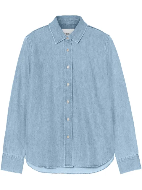 Closed camisa de mezclilla
