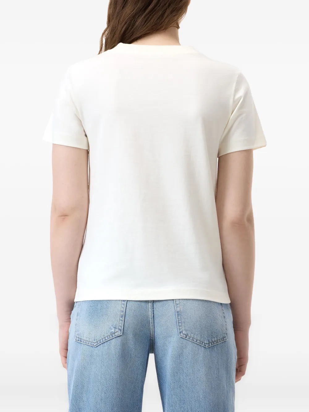 CLOSED EMBROIDERED COTTON T-SHIRT 