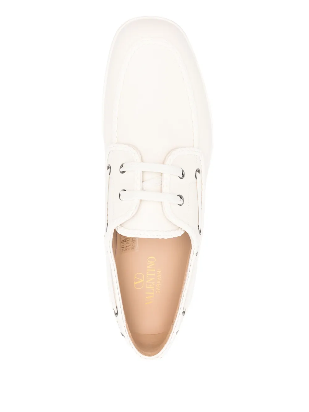 Valentino Garavani Palm Avenue bootschoenen Beige