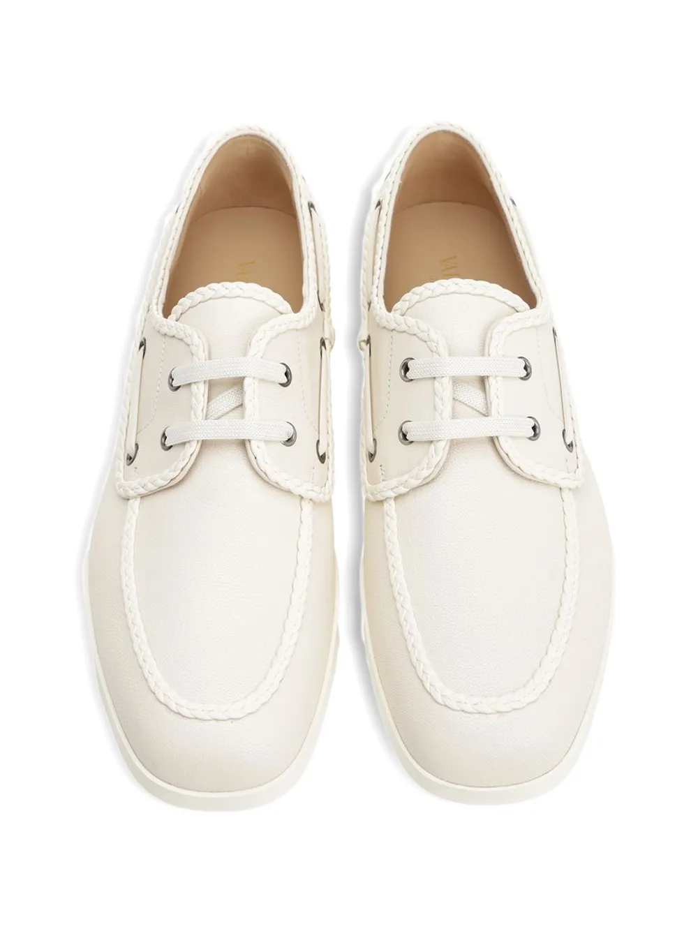 Valentino Garavani Palm Avenue bootschoenen Beige