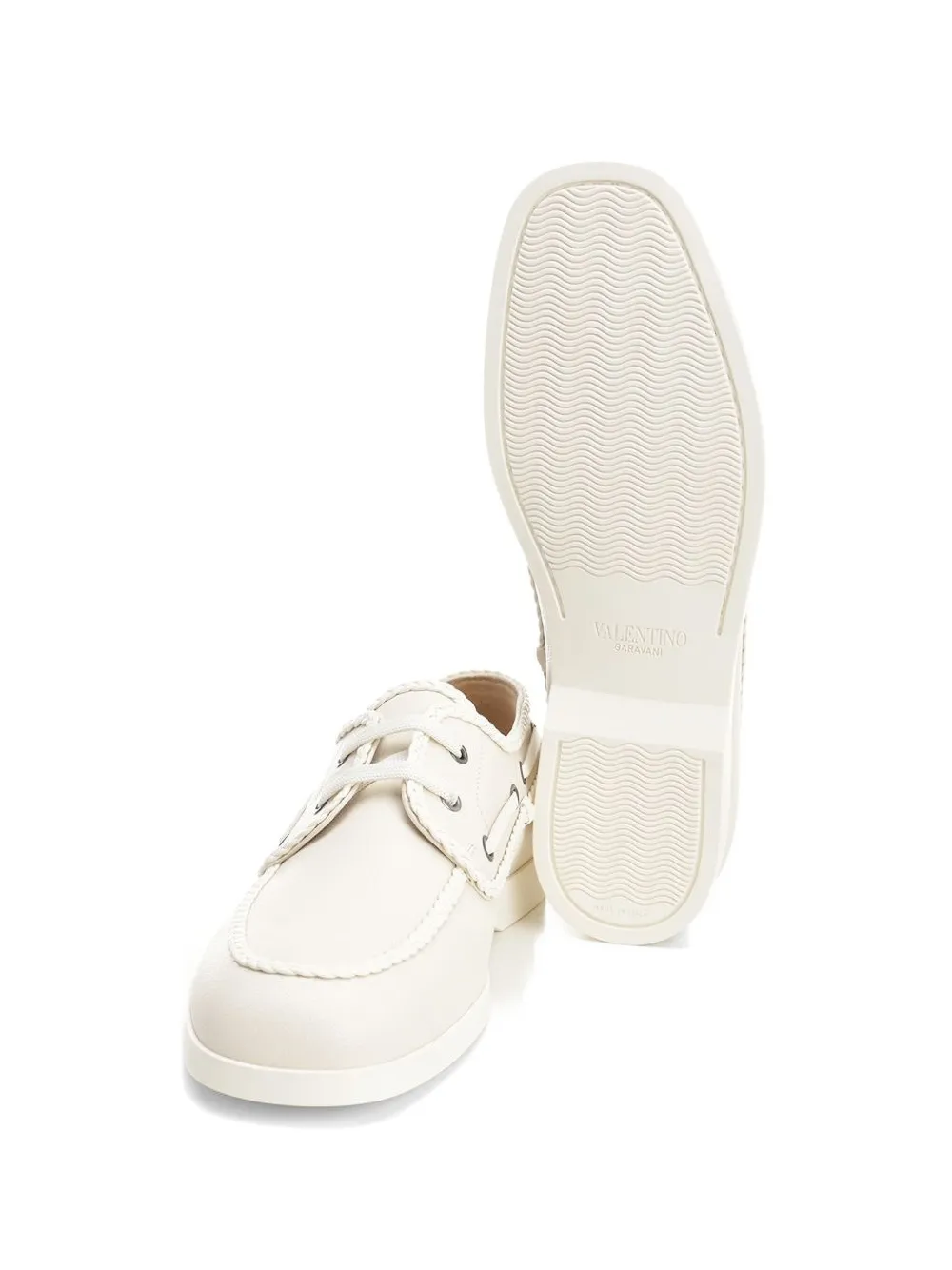 Valentino Garavani Palm Avenue bootschoenen Beige