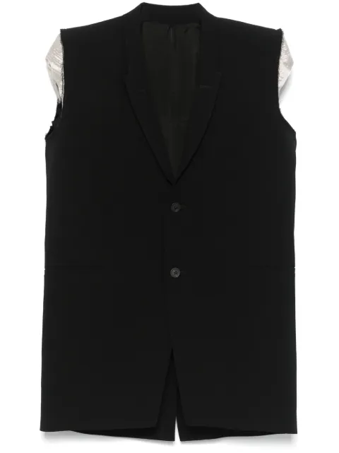 Rick Owens chaleco de vestir Dirt