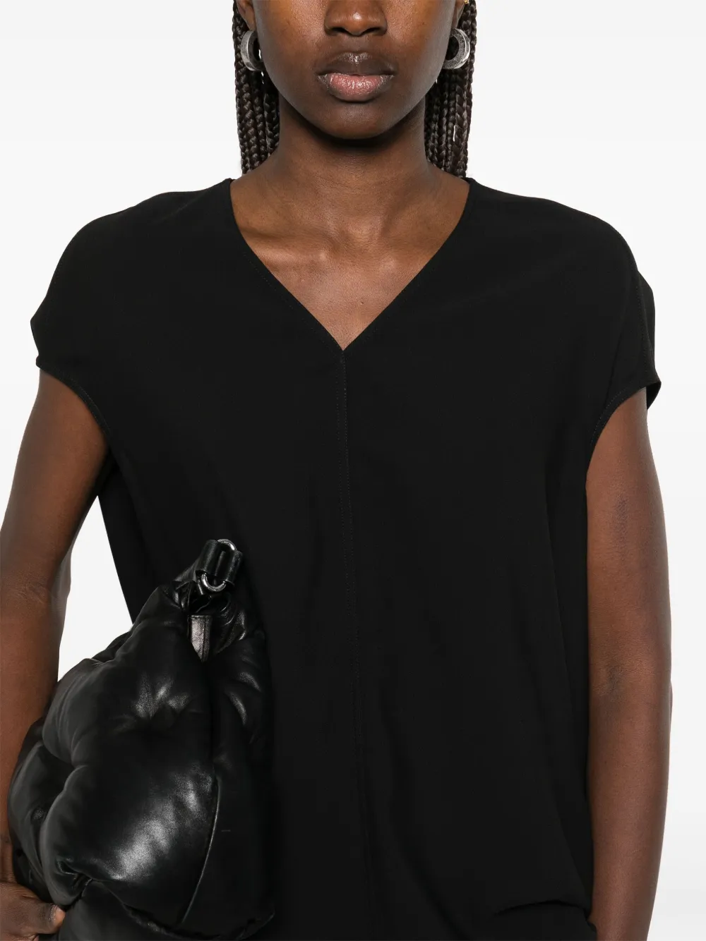 Rick Owens Floating top Zwart