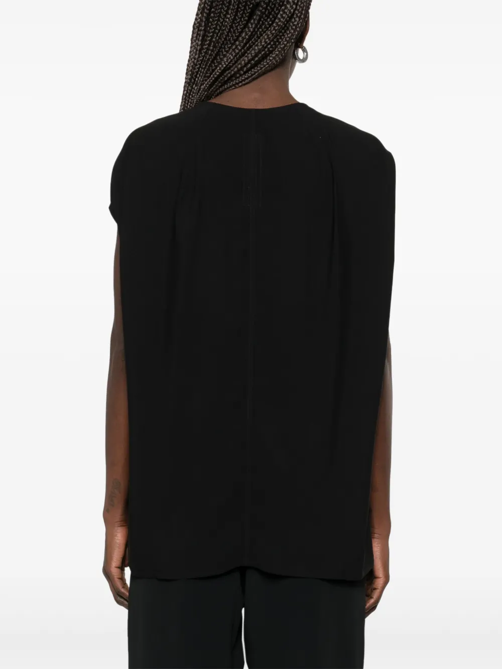 Rick Owens Floating top Zwart