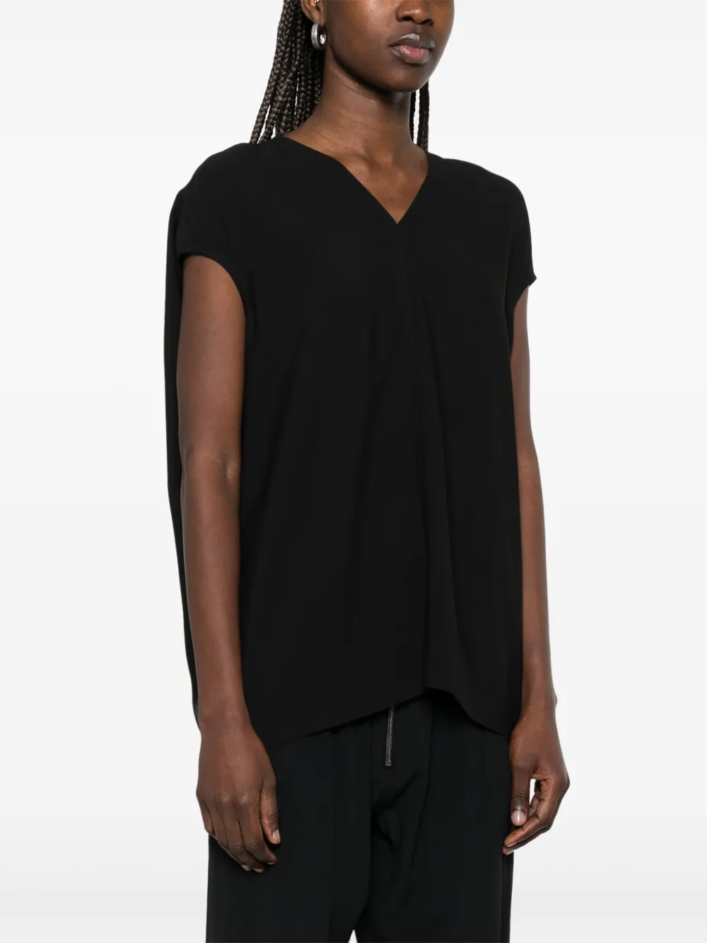 Rick Owens Floating top Zwart