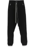 Rick Owens crepe track pants - Black