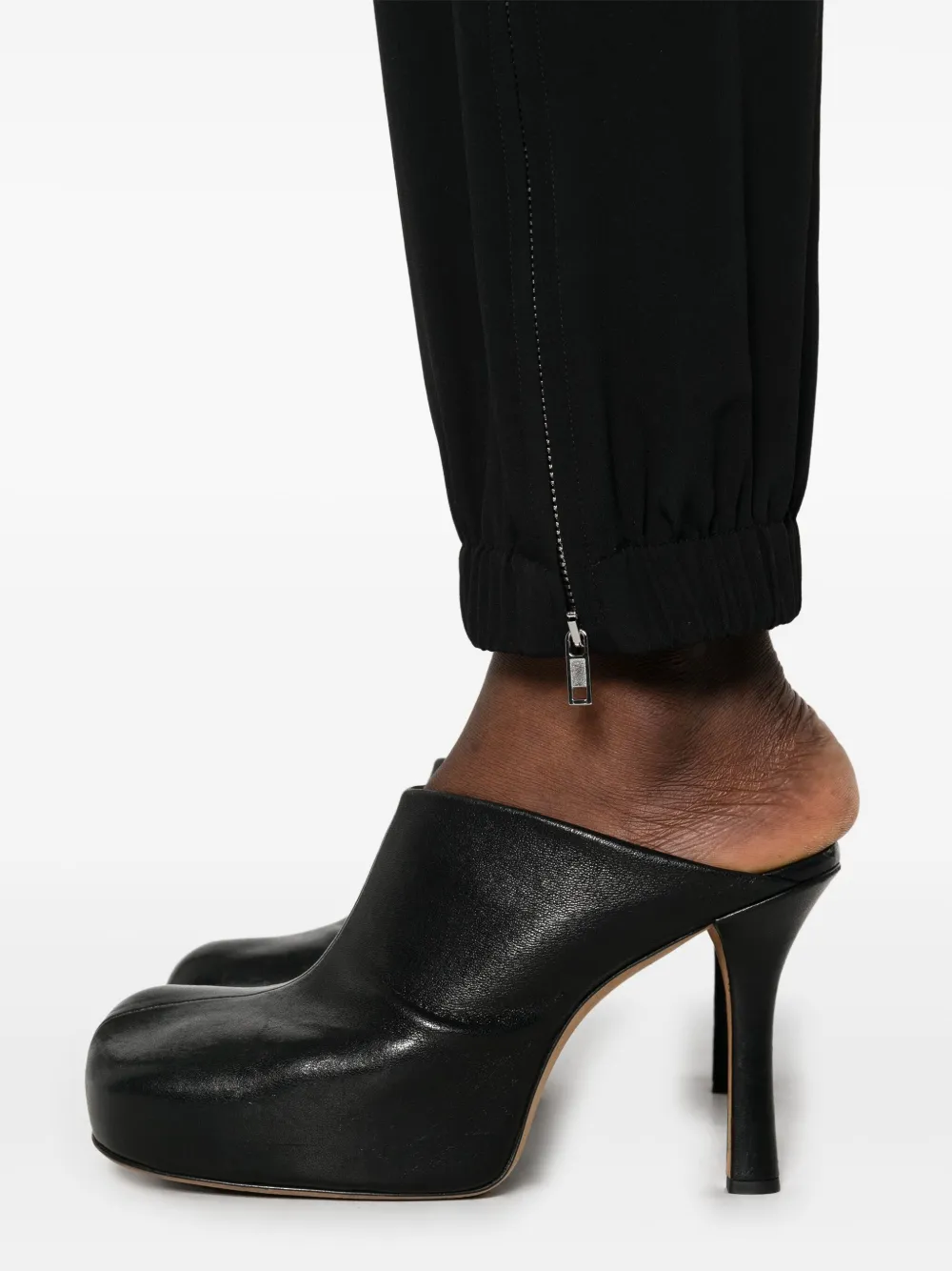 Rick Owens Crêpe trainingsbroek Zwart