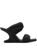 Rick Owens 80mm Cantilever 8 sandals - Black