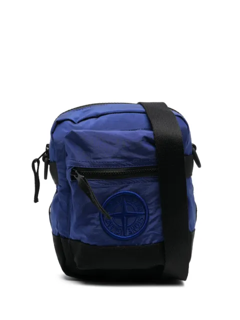 Stone Island Compass-patch messenger bag 