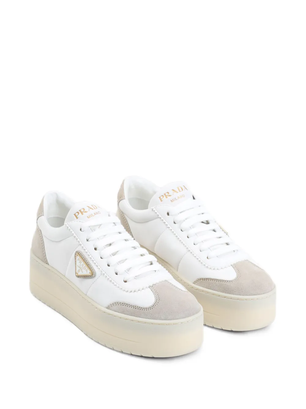 Prada Downtown sneakers - Wit