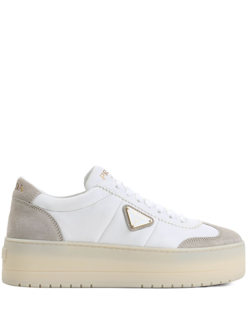 Prada Downtown sneakers Wit