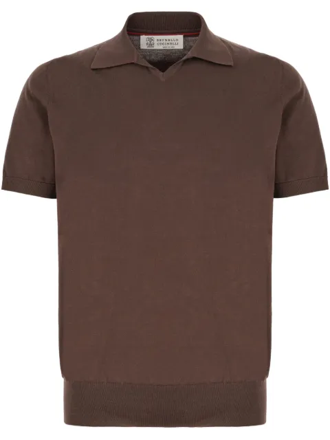 Brunello Cucinelli playera tipo polo