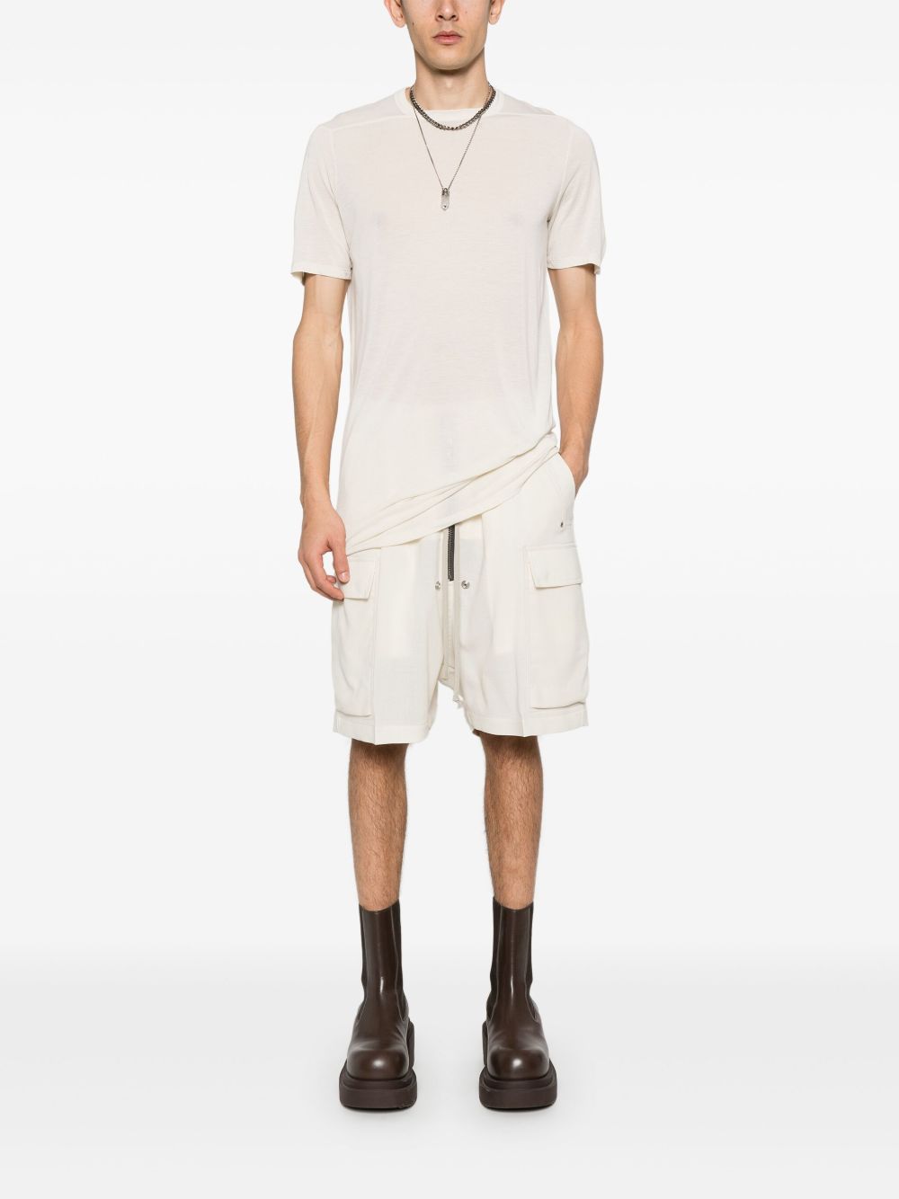 Rick Owens Level T-shirt - Beige