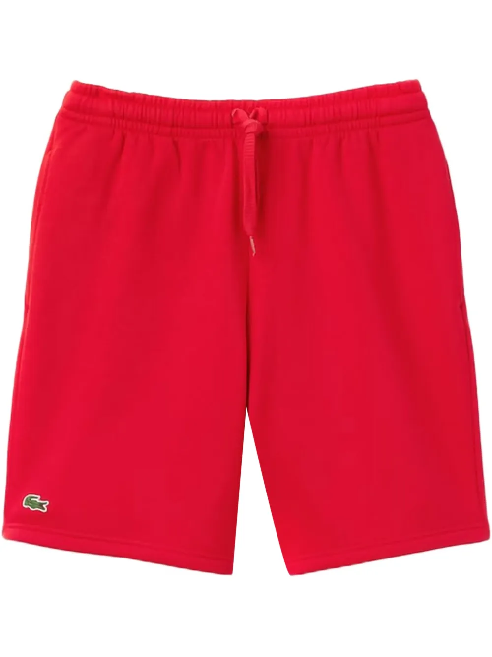 Lacoste Fleece trainingsshorts Rood