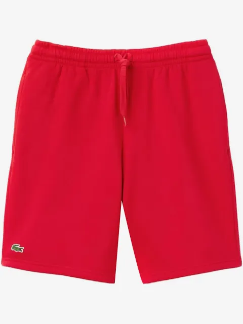 Lacoste fleece "Red" track shorts