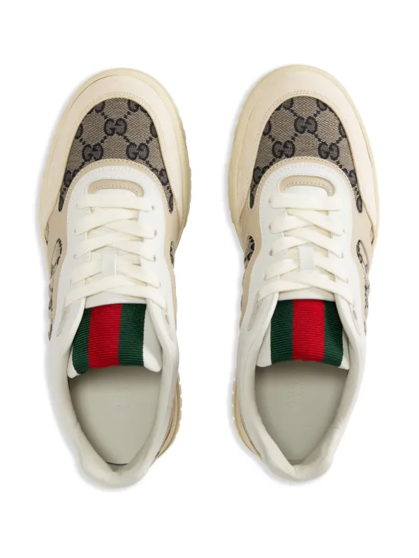 Gucci Re-Web Sneakers | Neutrals | FARFETCH