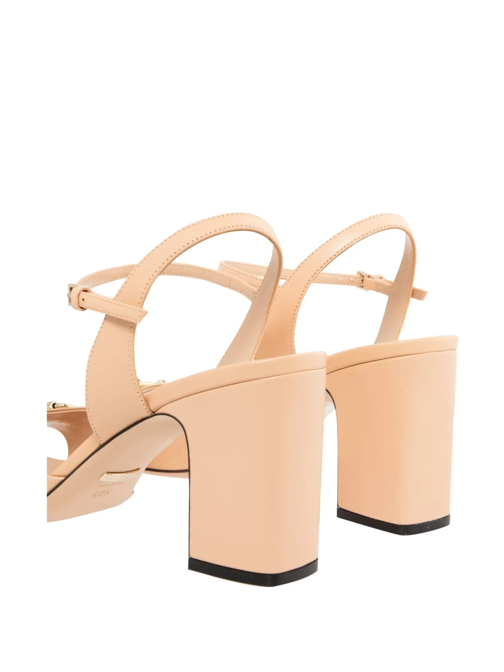 Gucci Lady Horsebit Leather Sandals In Pink