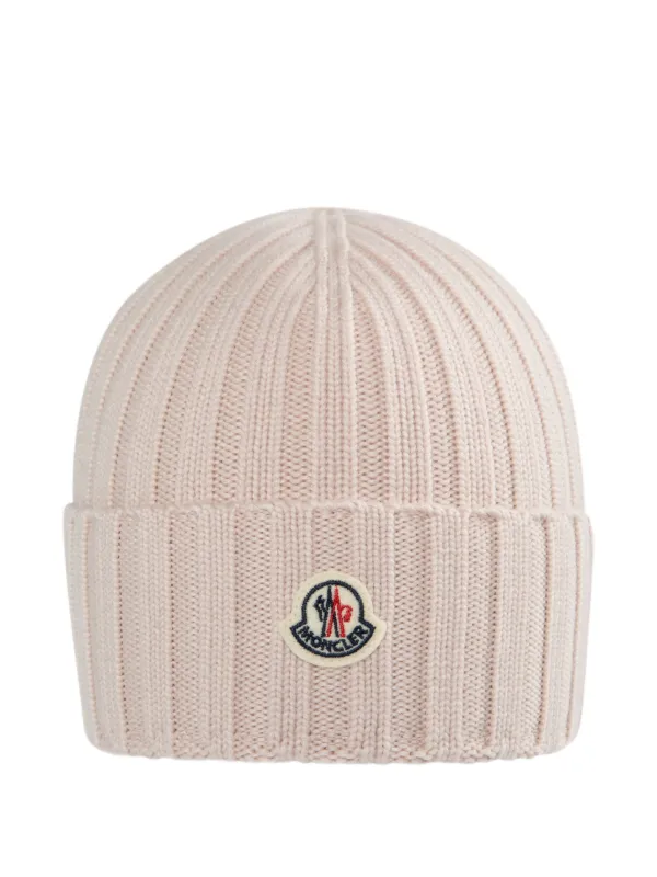 MONCLER アイボリー ケーブル編み ニット帽 三越伊勢丹 | MONCLER/モンクレール_レディース通販 | ニット