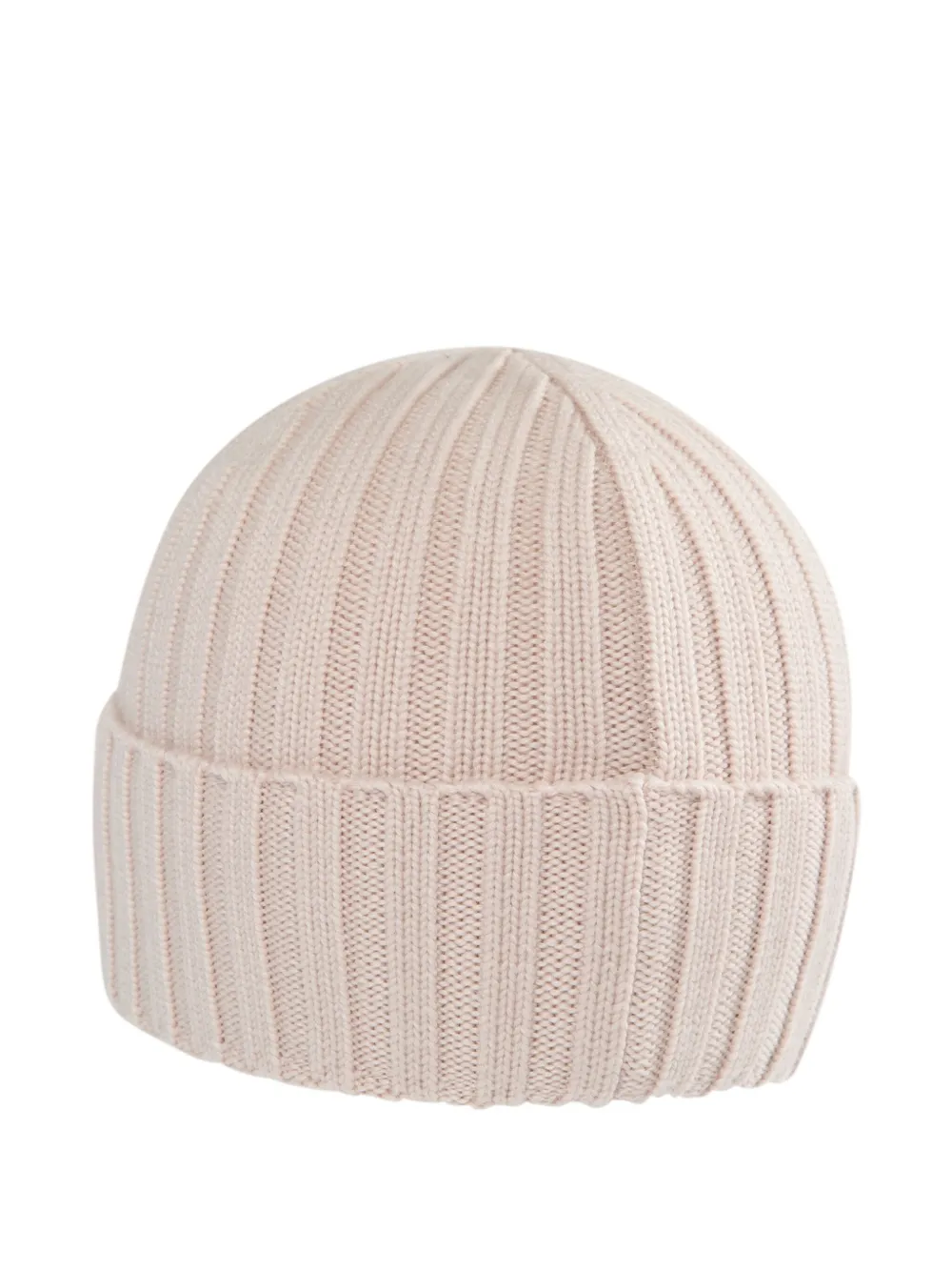 Moncler ribbed-knit beanie - Roze