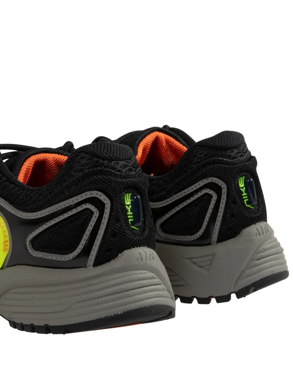 Nike Air Pegasus Wave Sneakers In Black And Orange In Black