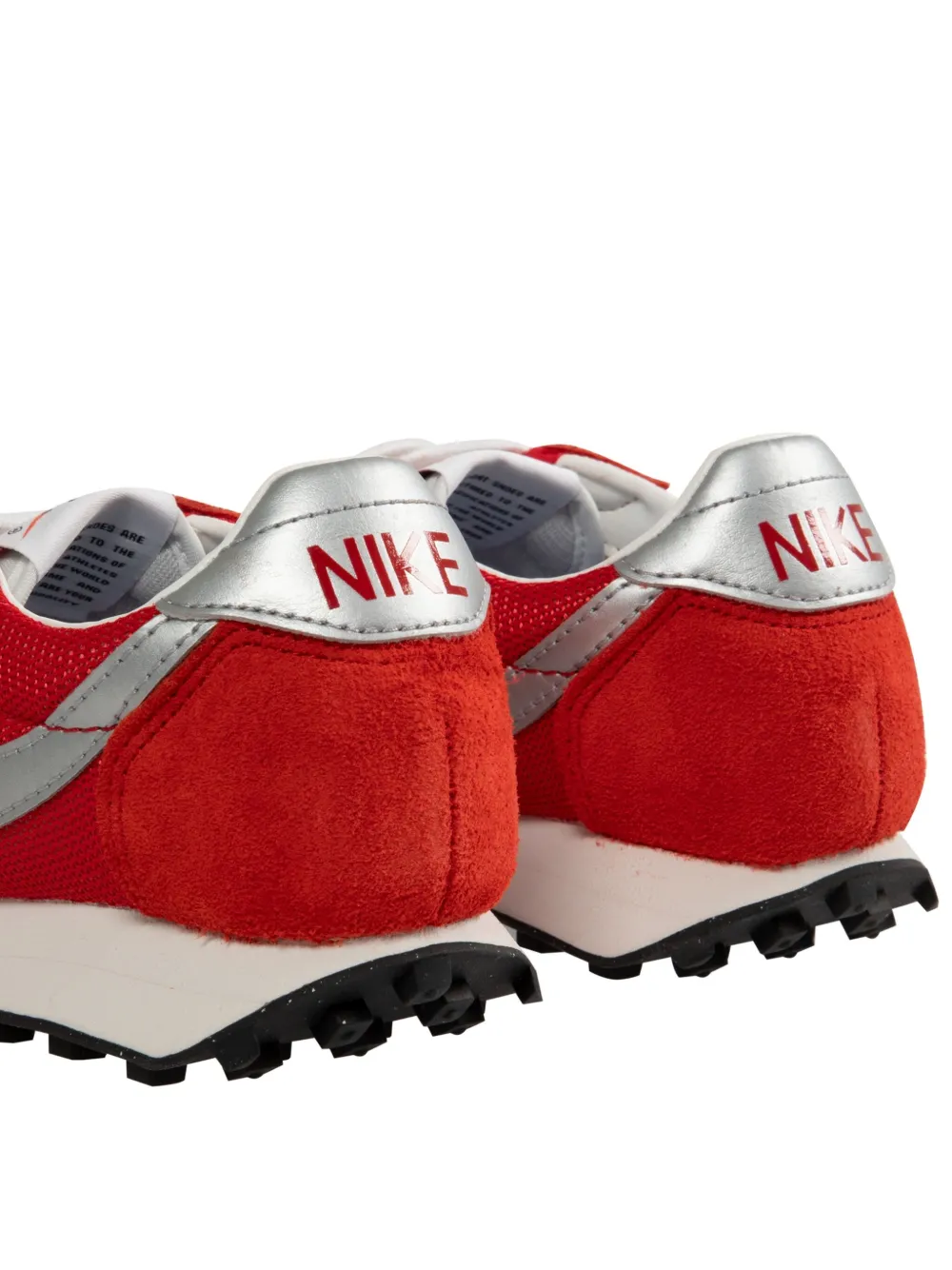 Nike Low Top Rubber Sole Sneakers In Red