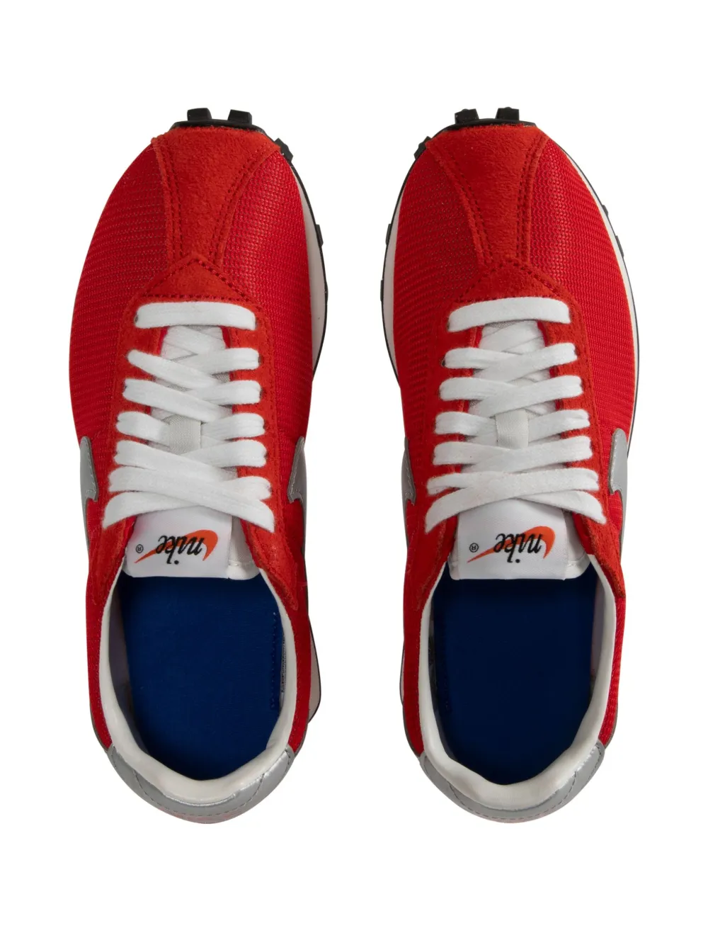 Nike Low Top Rubber Sole Sneakers In Red