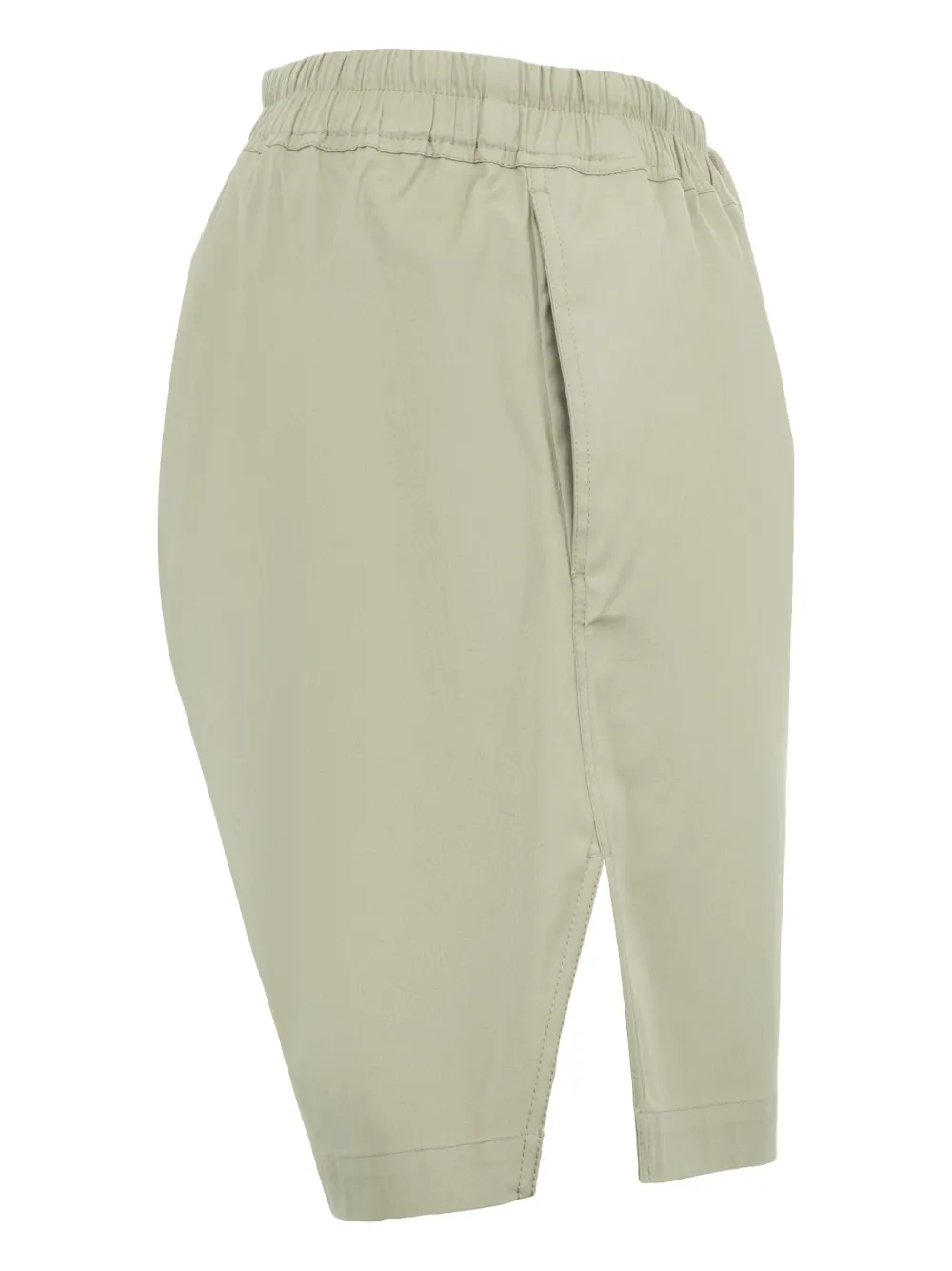 Rick Owens Shorts met zijsplit Groen
