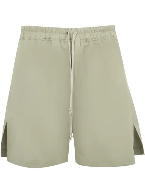 Rick Owens side-slit shorts 