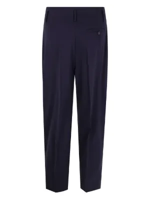 パンツ ERIKA CAVALLINI FW25 BUDDY PANTS (Y5WI35 V321) Erika Cavallini women's Pressed-creased wide leg pants - buy