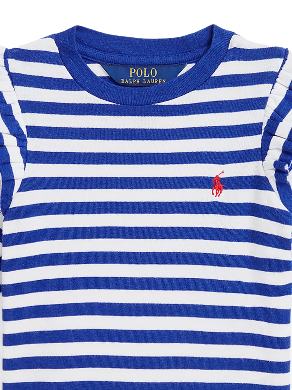 POLO RALPH LAUREN KIDS T-shirt met borduurwerk Blauw