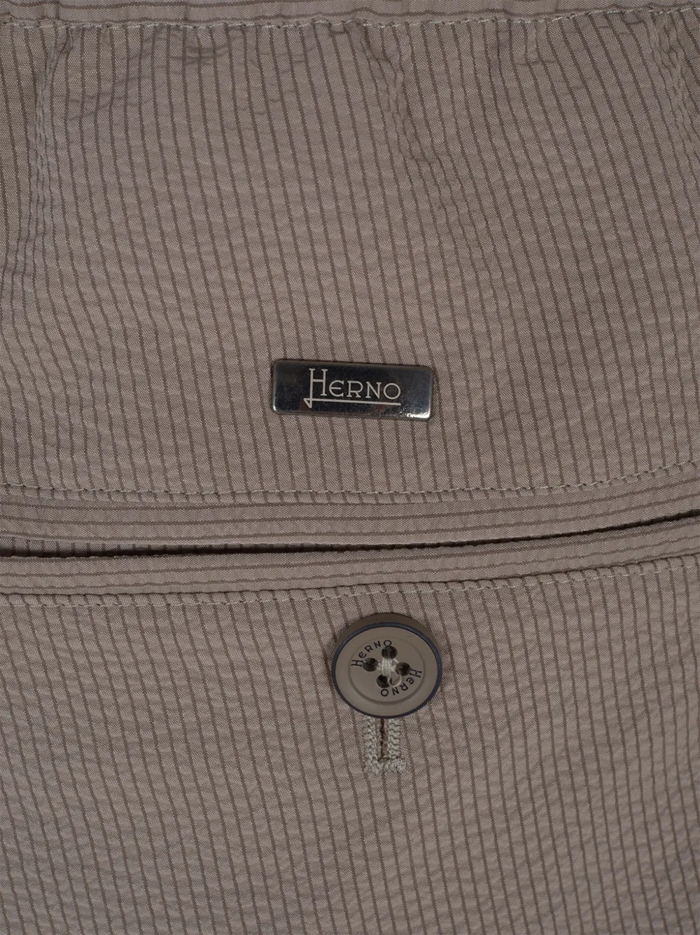 Herno Broek met details Beige