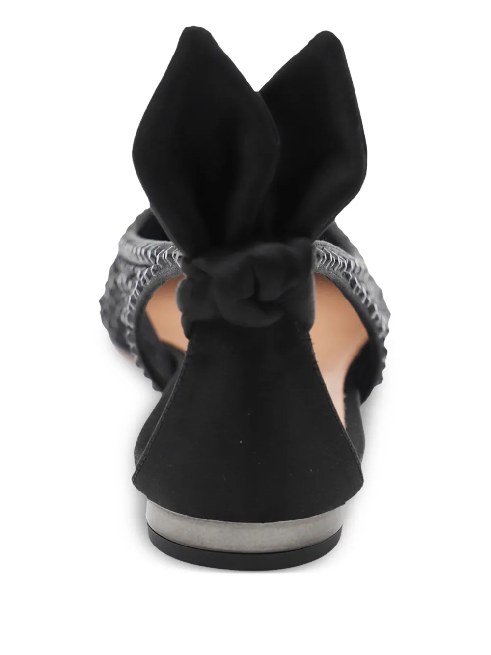 Aquazzura Bow Tie ballet flats Black